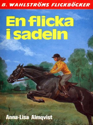 cover image of En flicka i sadeln